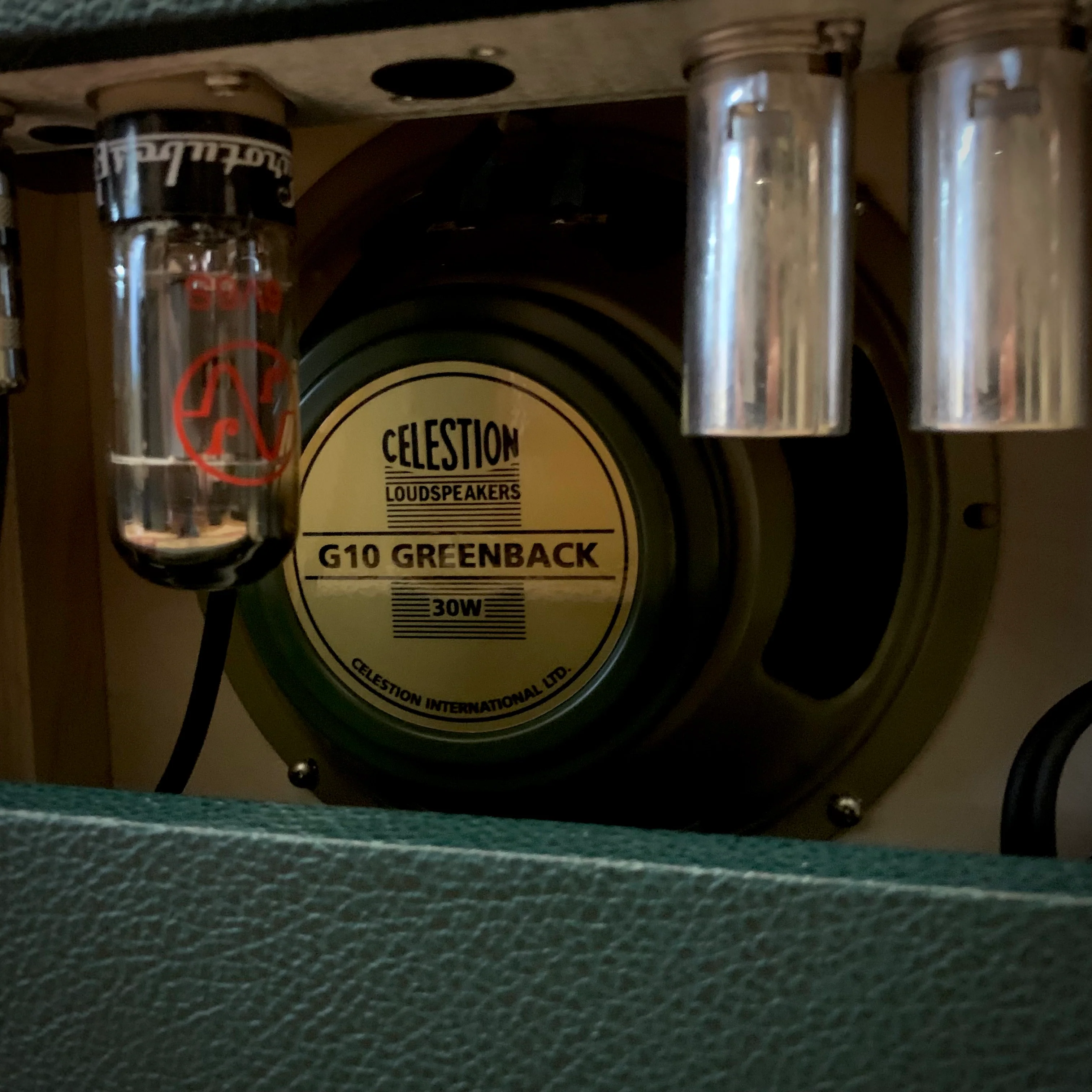 Benson Nathan Junior Reverb Combo- British Racing Green - Image 4