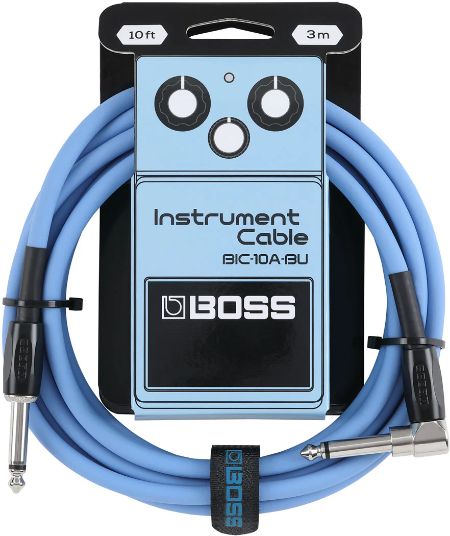 Boss 10ft Instrument Cables - Compact Colour Series - Image 5