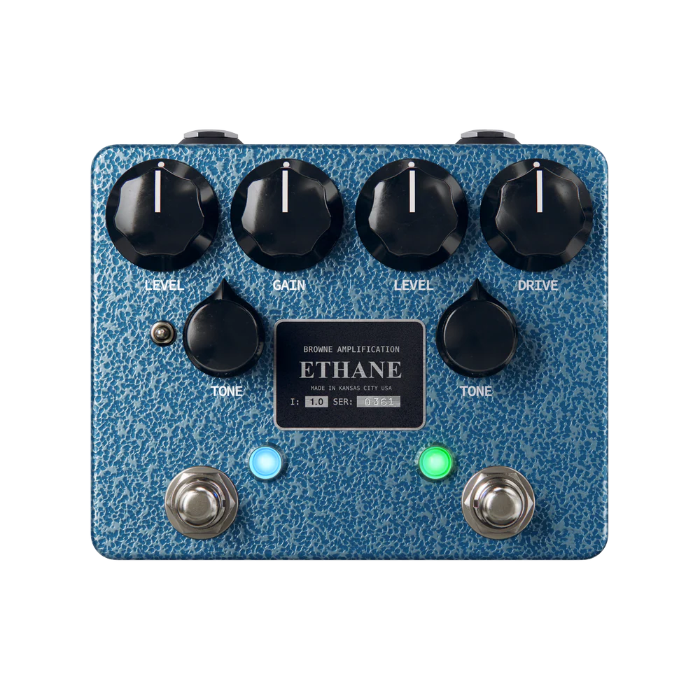 Browne Amplification Ethane Dual Overdrive - Blue Silver Vein