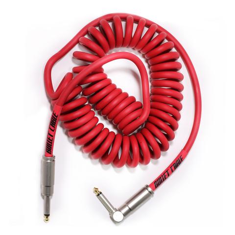 Bullet Cable Red Coil 15ft