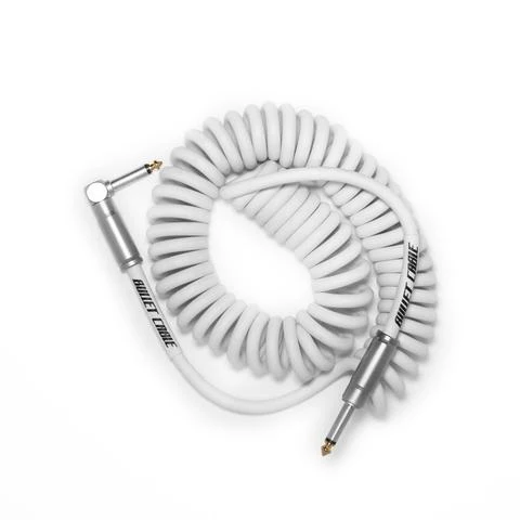 Bullet Cable White Coil 15ft