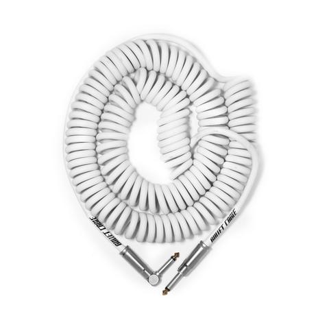 Bullet Cable White Coil 30ft