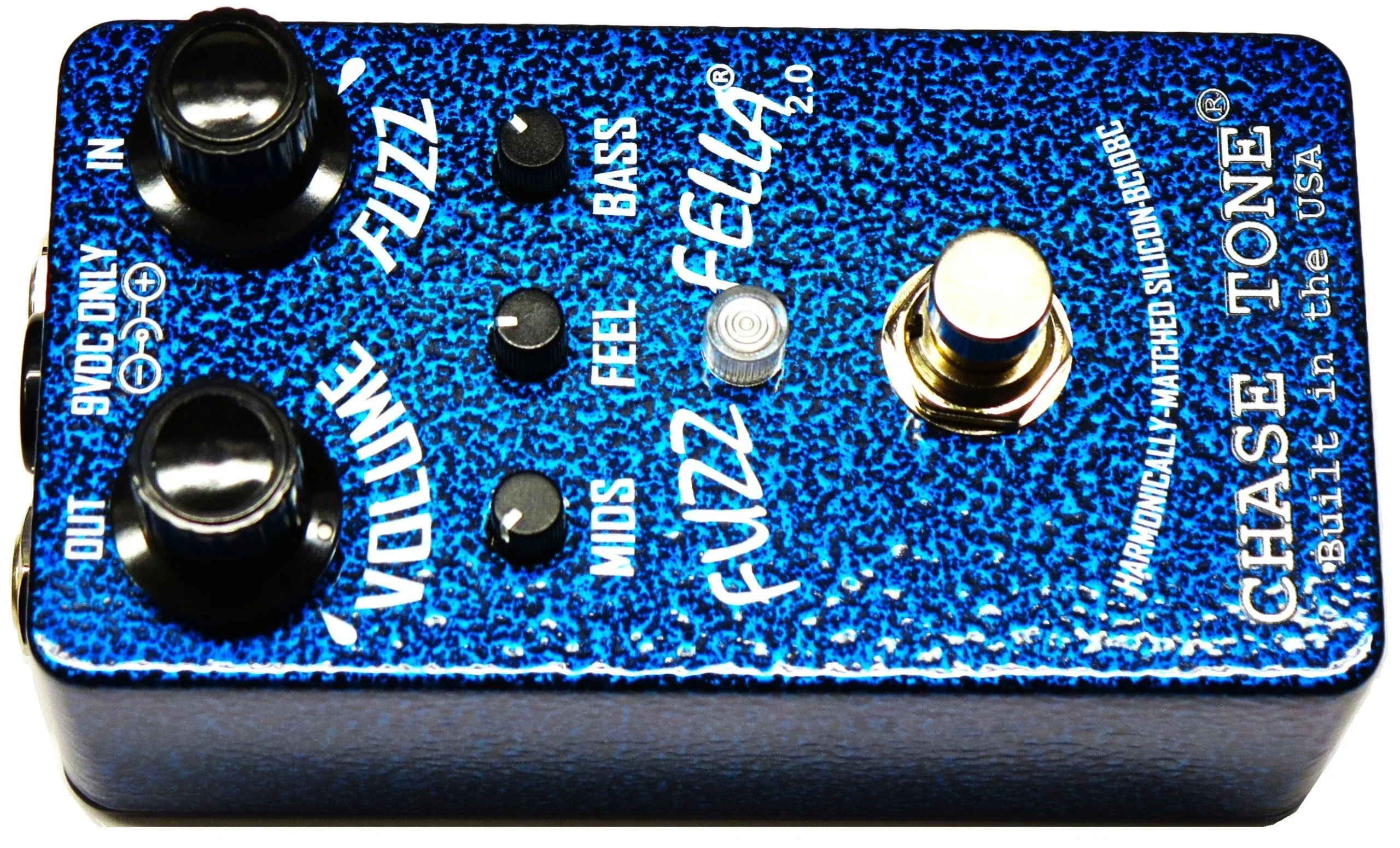 Chase Tone FUZZ FELLA BC108C 2.0 - OCEAN BLUE - Image 2