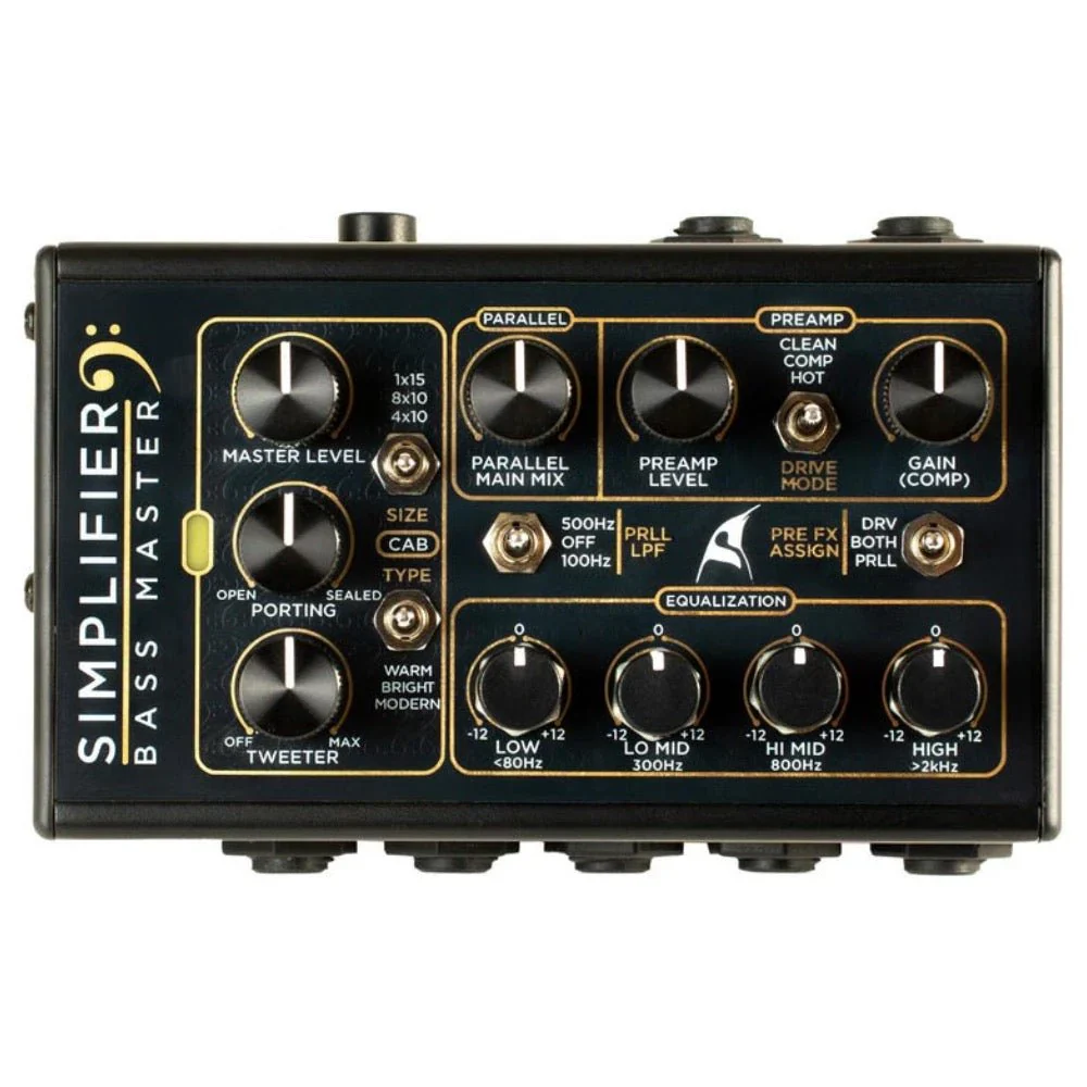 DSM & Humboldt Simplifier Bass Master - Bass Preamp, Cabinet Simulator & DI