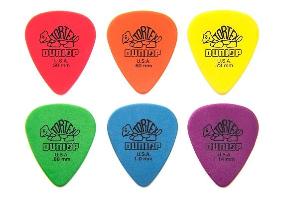 Dunlop Tortex Standard Plectrums