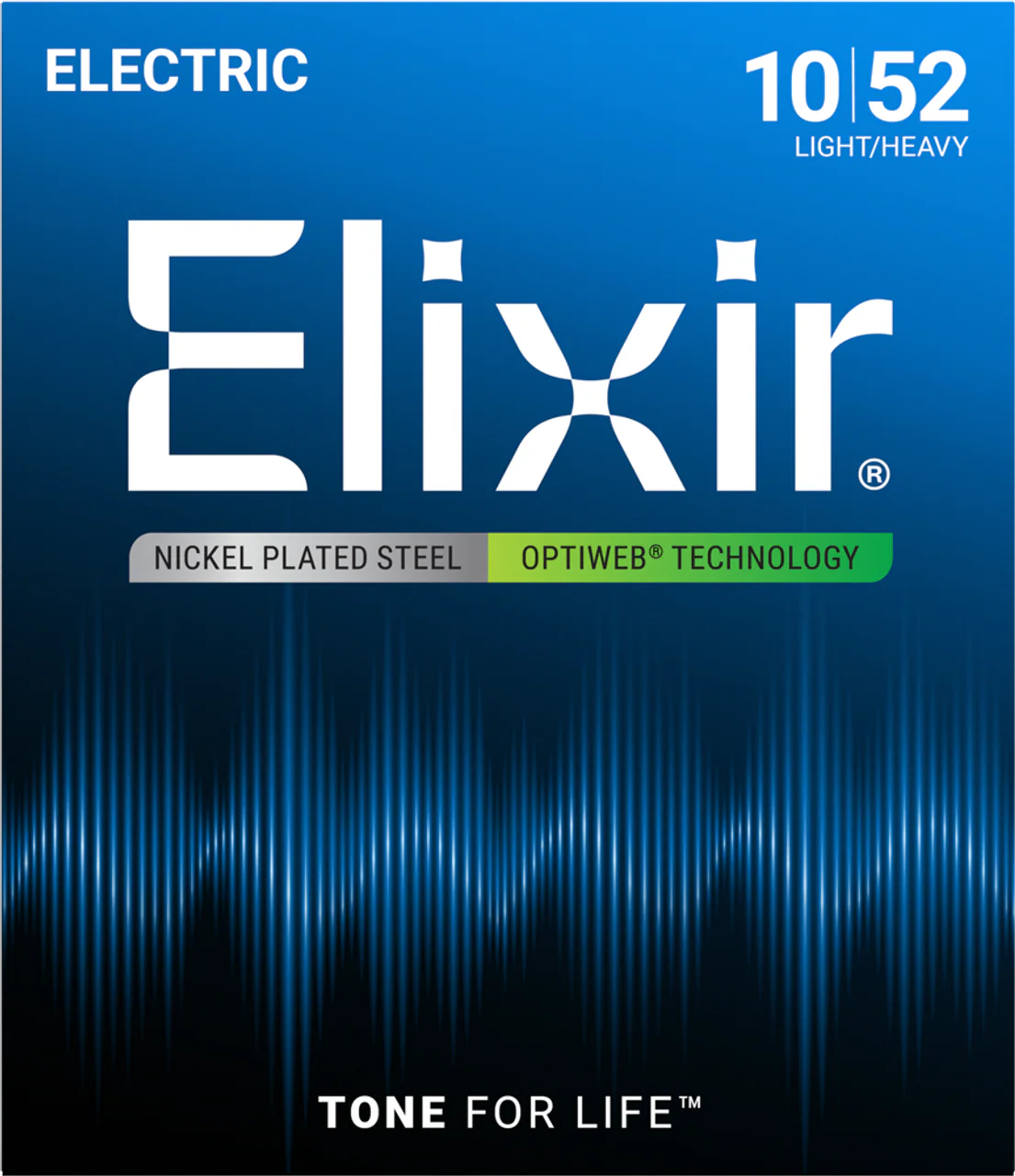 Elixir Optiweb 10-52 Electric Guitar Strings