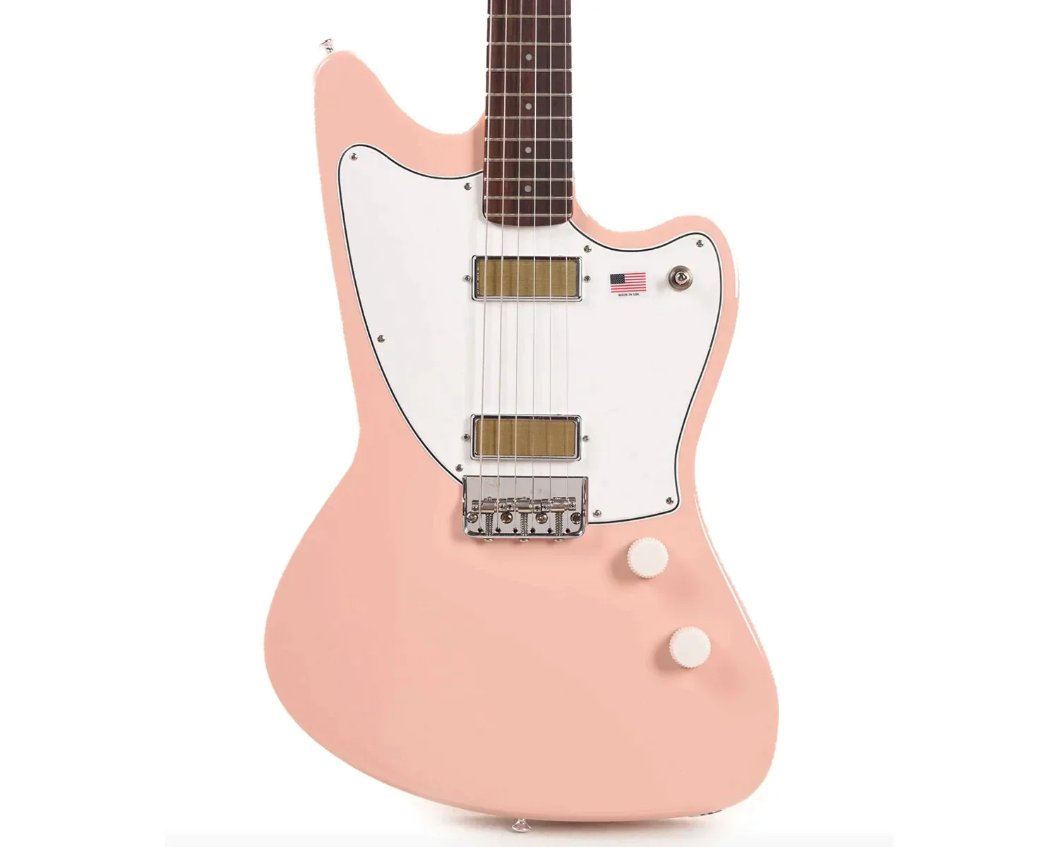 Harmony Guitars Silhouette - - Limited Edition Shell Pink (inc. MONO case) - Image 2