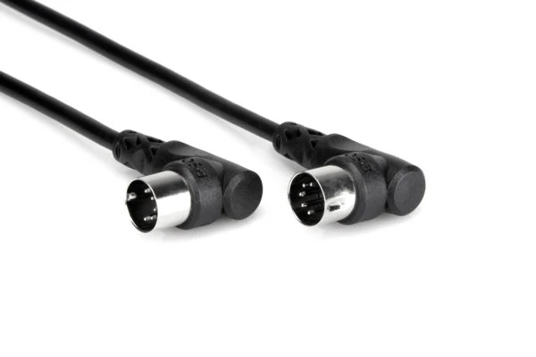 Hosa Midi Cable- Right angle 5ft