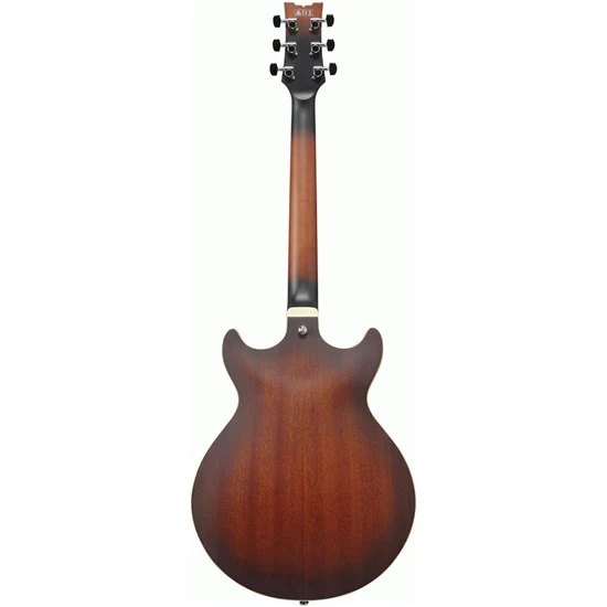 Ibanez AM53 Semi-Hollow Electric Guitar (Tobacco Flat) - Image 3