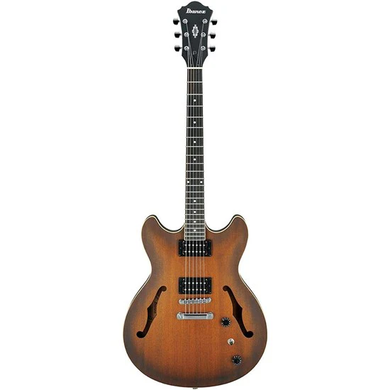 Ibanez AS53 Artcore Hollowbody Electric Guitar (Tobacco Flat) - Image 4