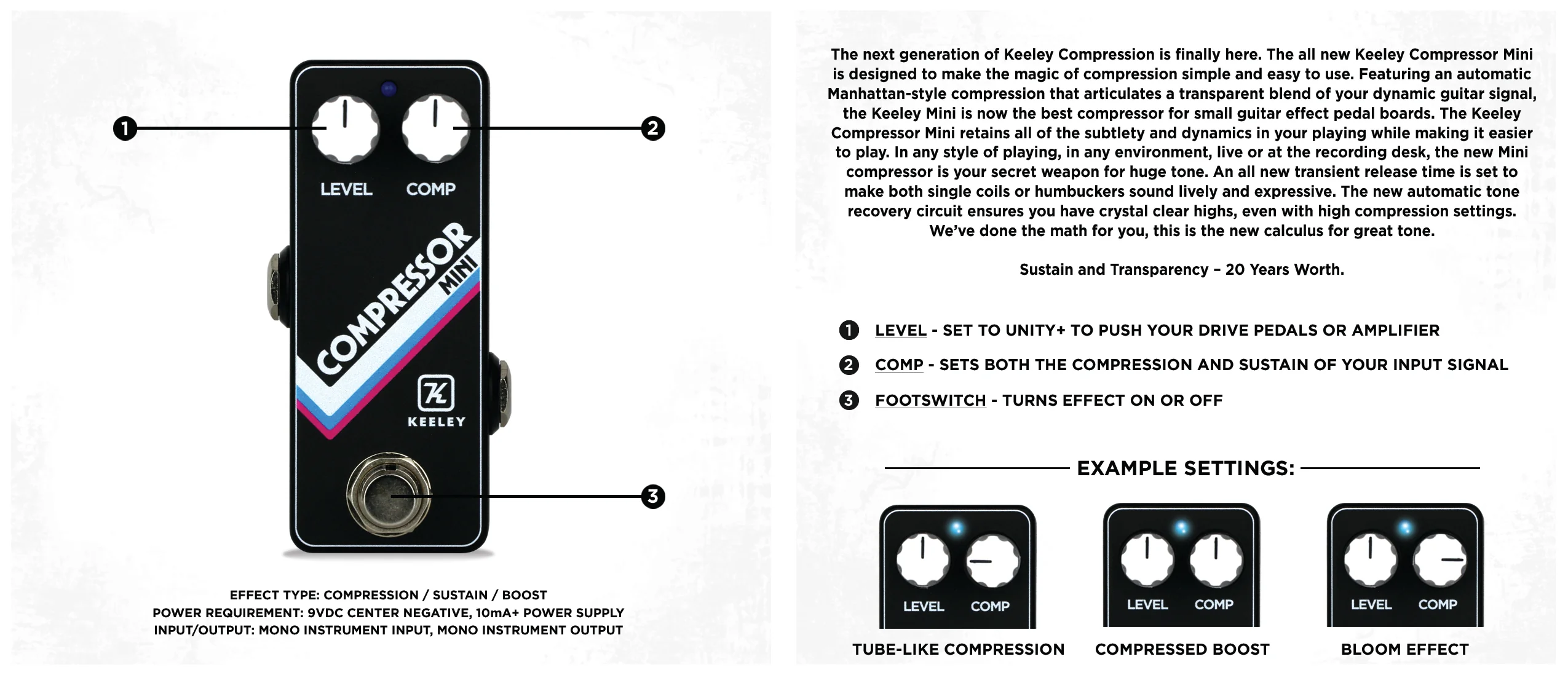 Keeley Electronics Compressor Mini - Image 3