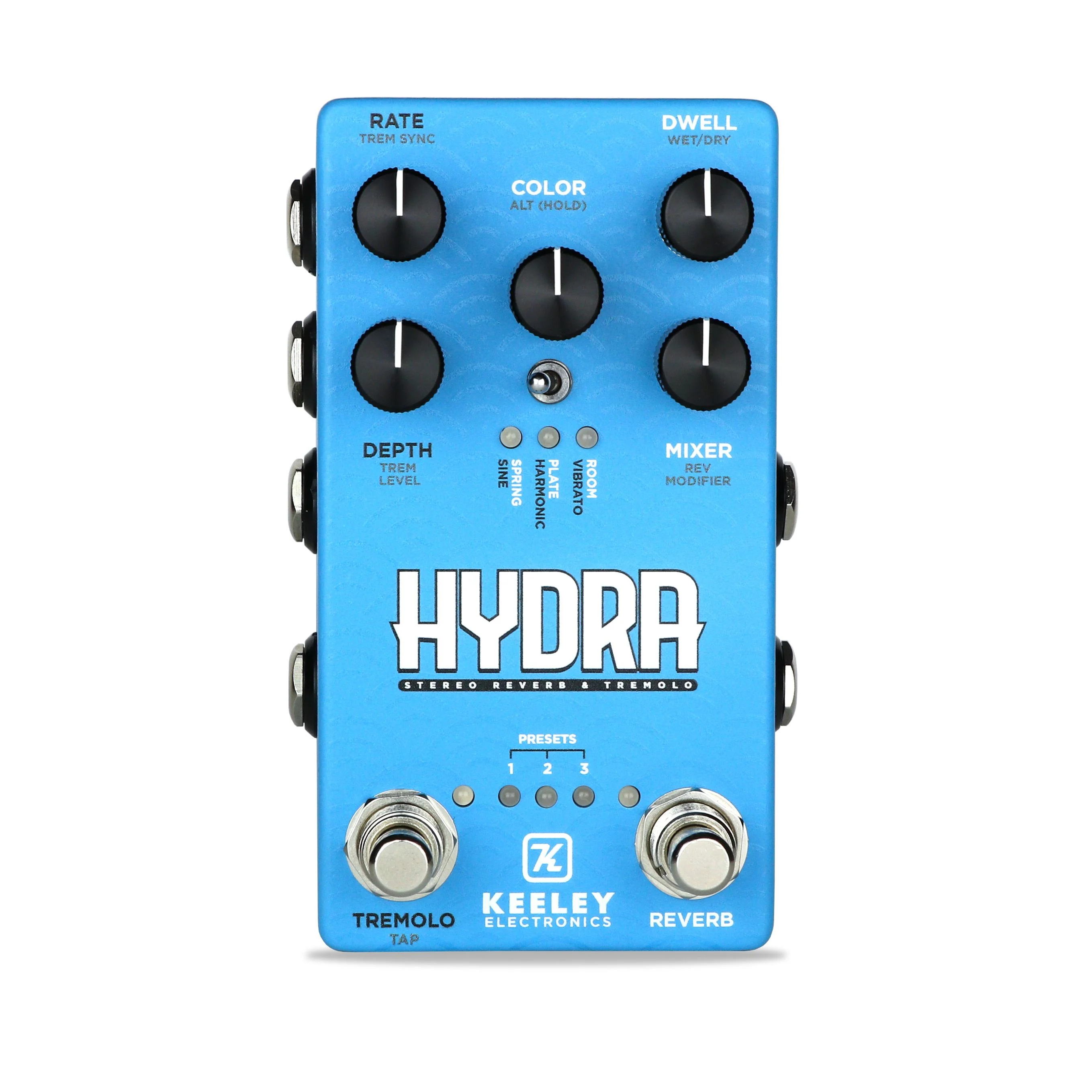 Keeley HYDRA Stereo Reverb and Tremolo