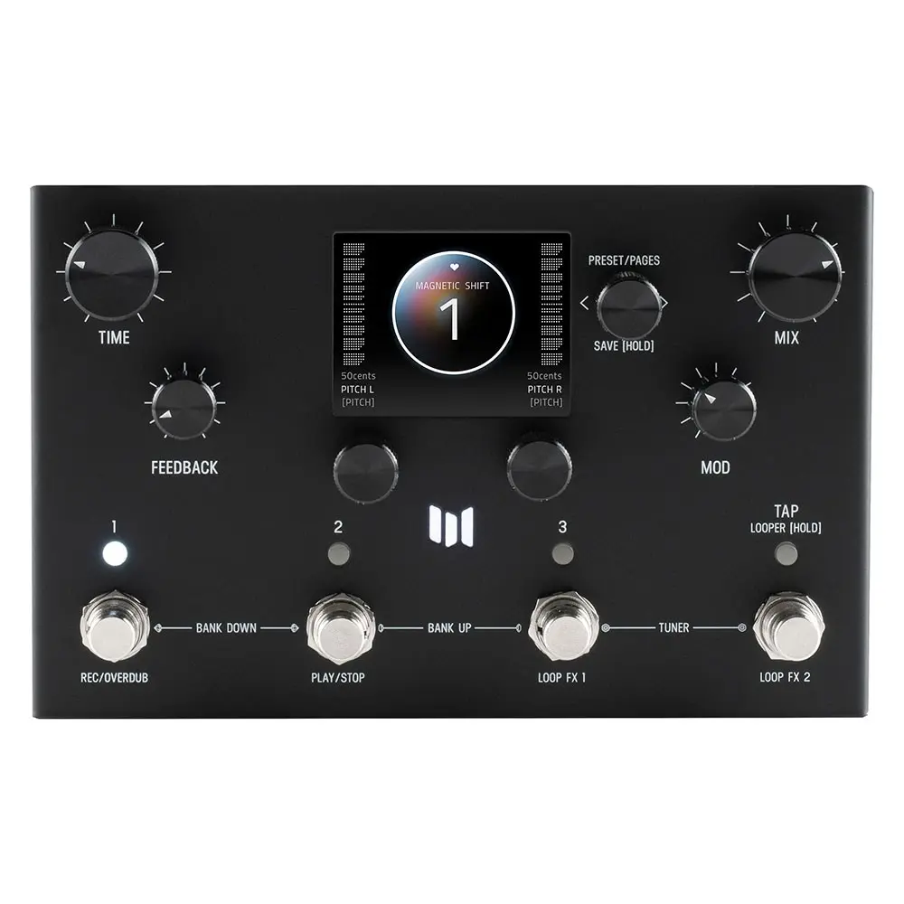 Meris LVX Modular Delay Pedal 10th Anniversary BLACK
