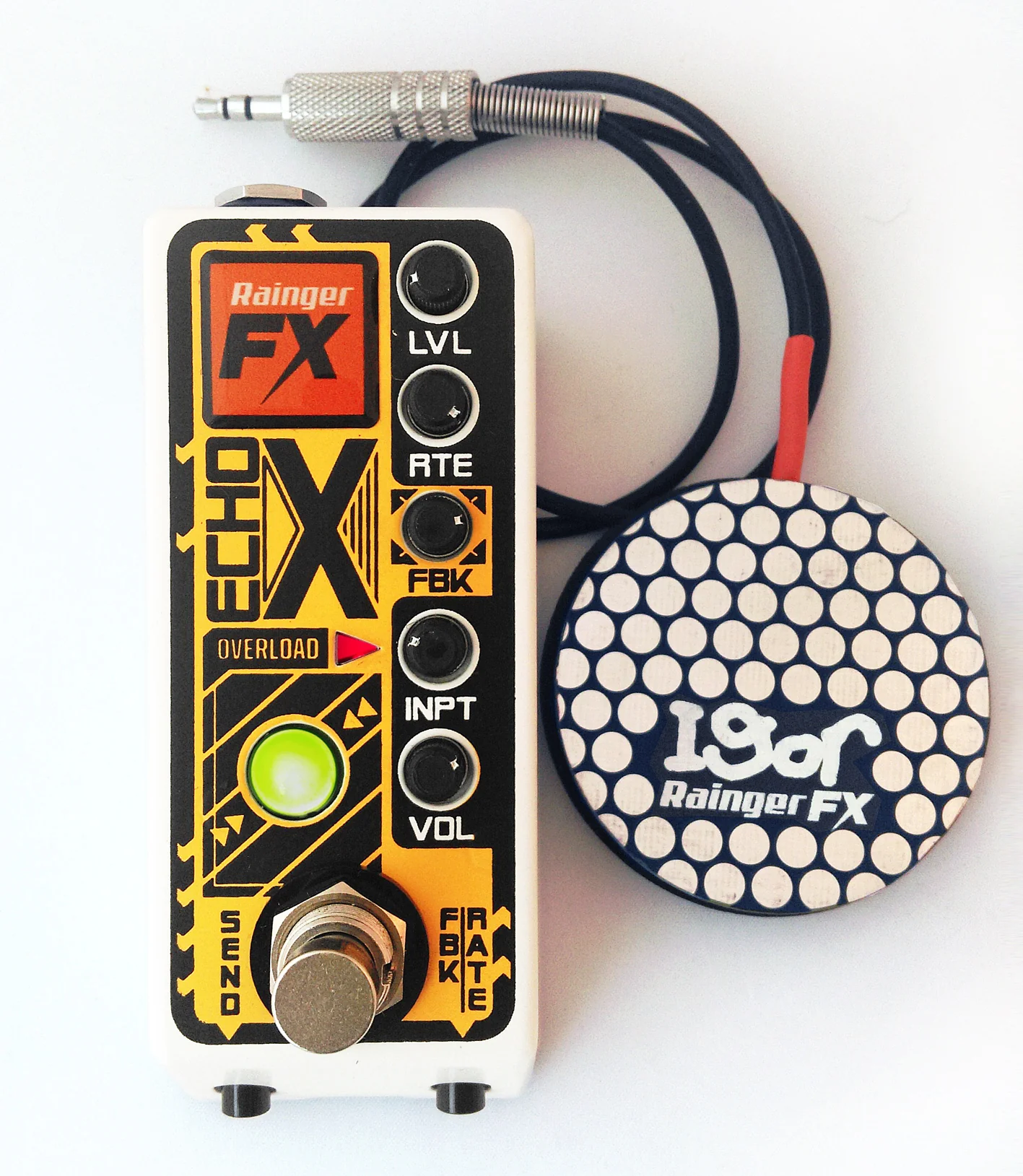 RAINGER EFFECTS ECHO-X Digital Delay (& Igor) Mini-Pedal - Image 2