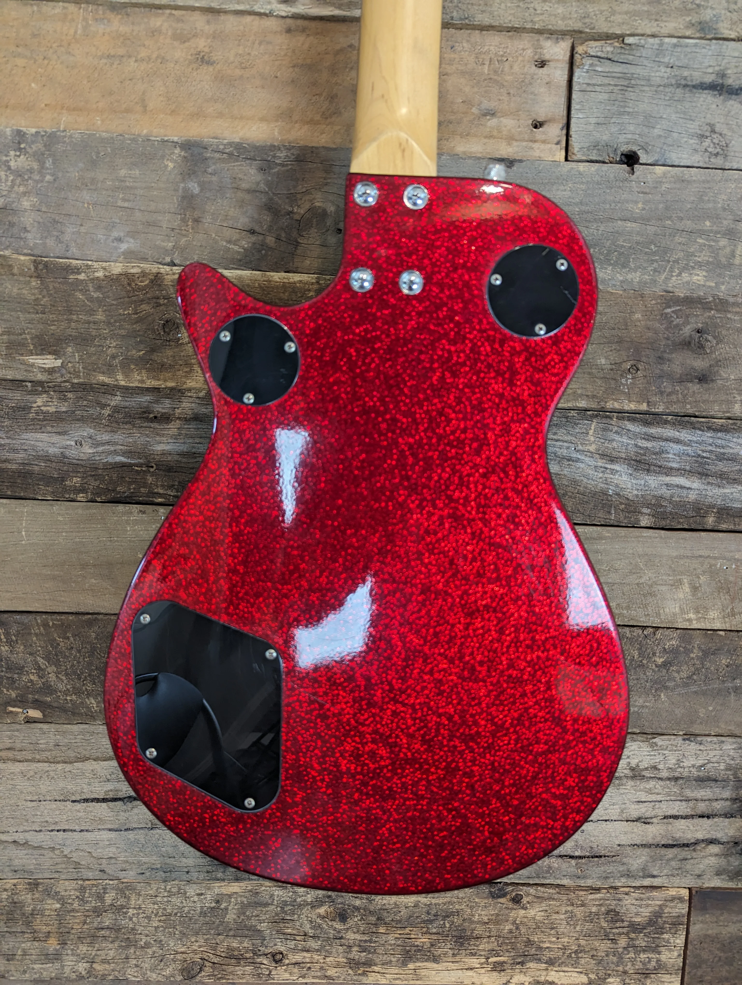 Second Hand Gretsch Synchromatic Red Sparkle Jet - Image 6