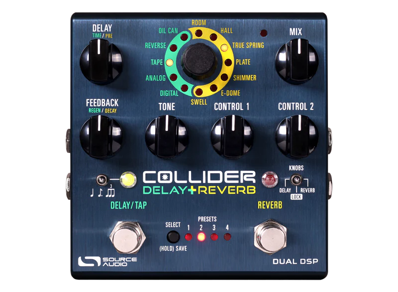 Source Audio Collider Delay+Reverb