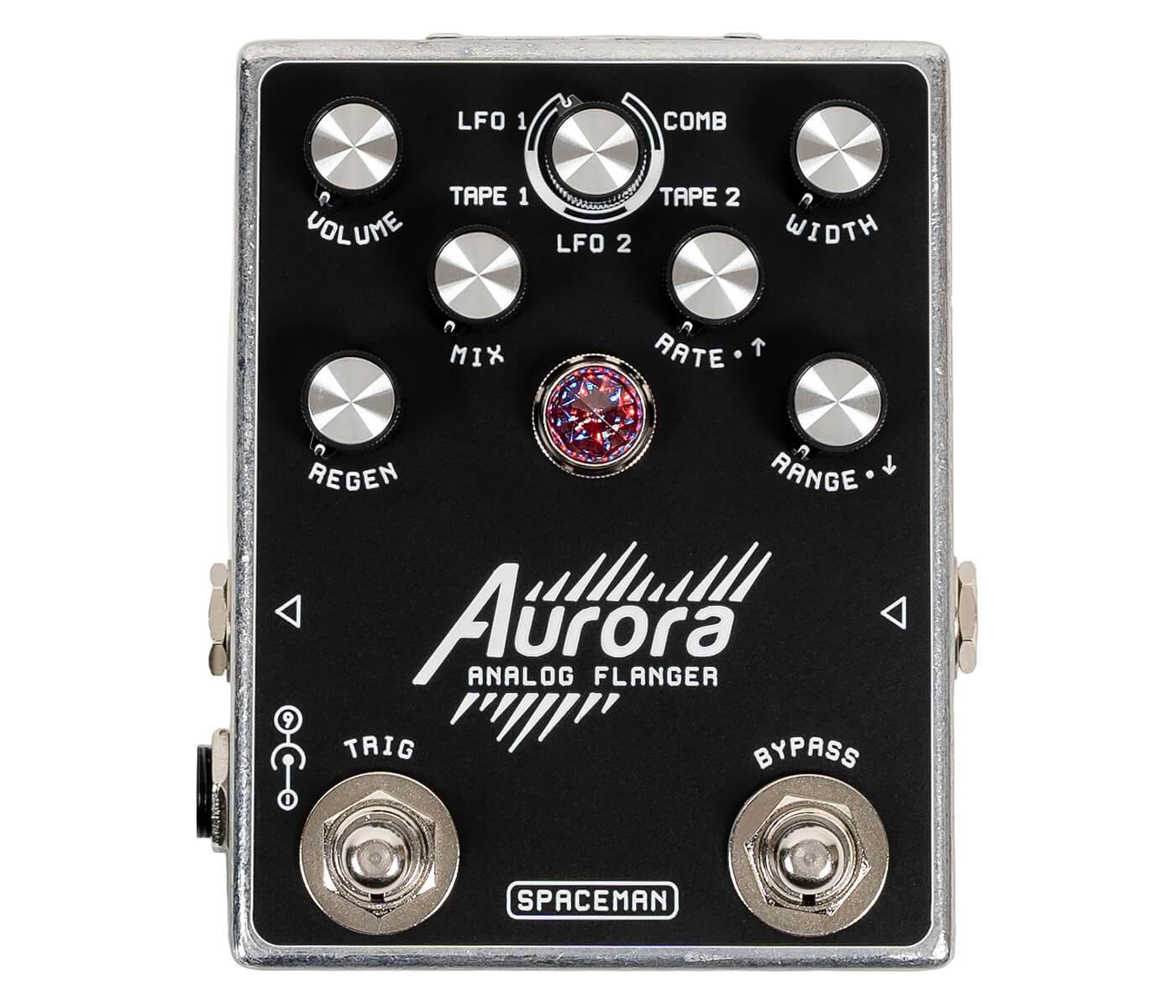 Spaceman Aurora Analog Flanger- Std Silver