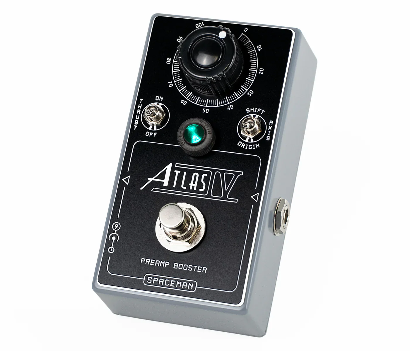 Spaceman Effects Atlas IV - Preamp Booster - Grey Limited Edition