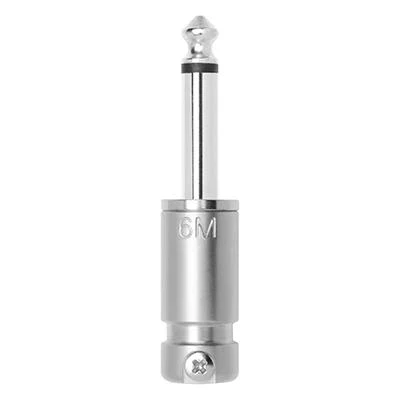 Square Plug SPS6M- Silver