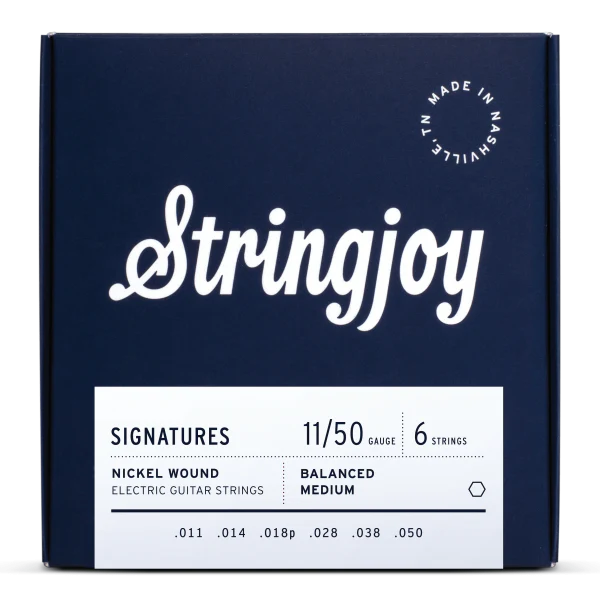 Stringjoy Signatures - Electric Balanced MEDIUM Gauge 11-50