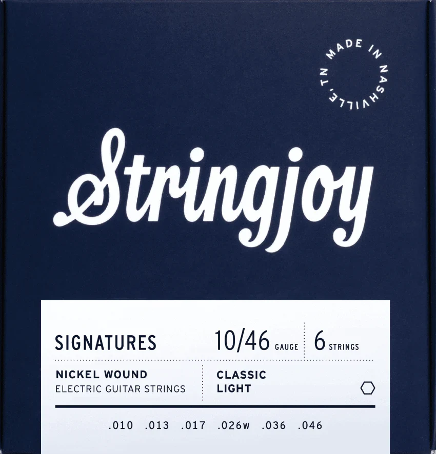 Stringjoy Signatures - Electric Classic Light Gauge 10-46