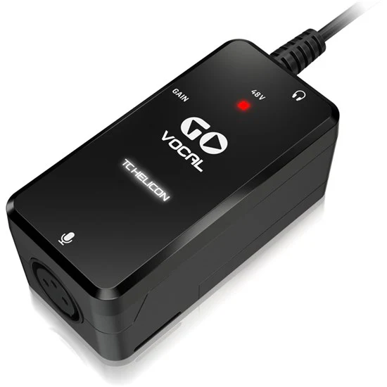 TC Helicon GO Vocal Microphone Preamp for Mobile Devices - Image 2