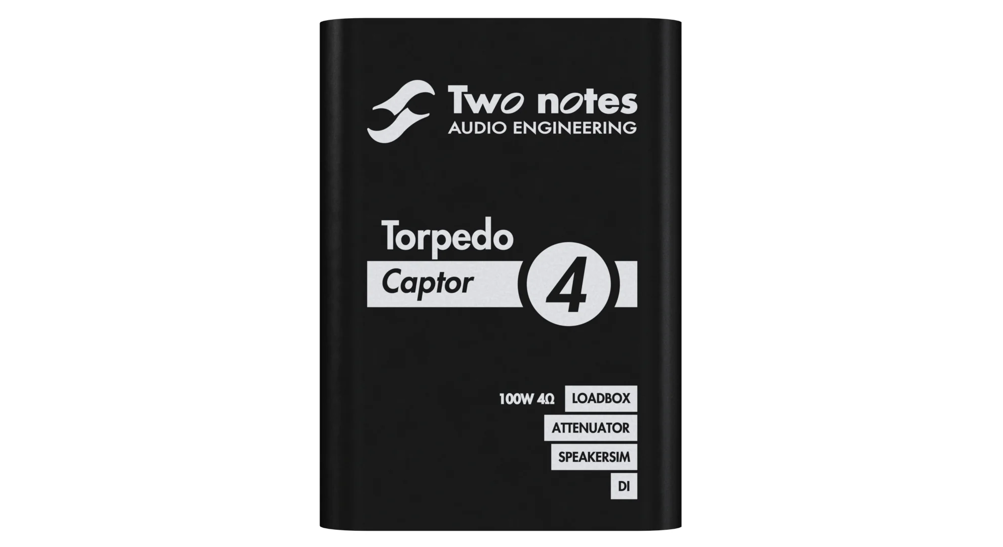 Two Notes Captor 4 Ω Loadbox/Attenuator/Speakersim/DI