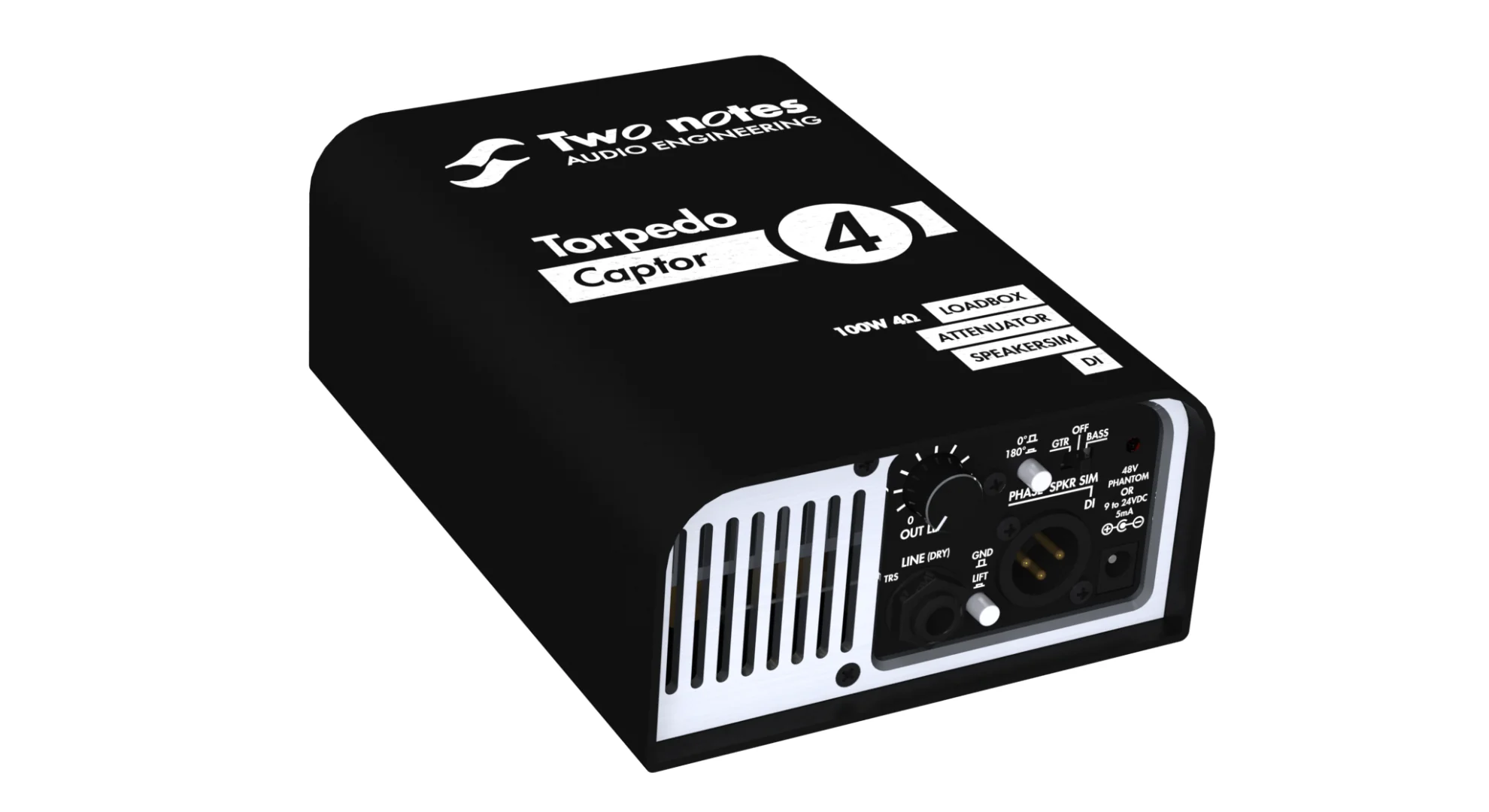 Two Notes Captor 4 Ω Loadbox/Attenuator/Speakersim/DI - Image 2