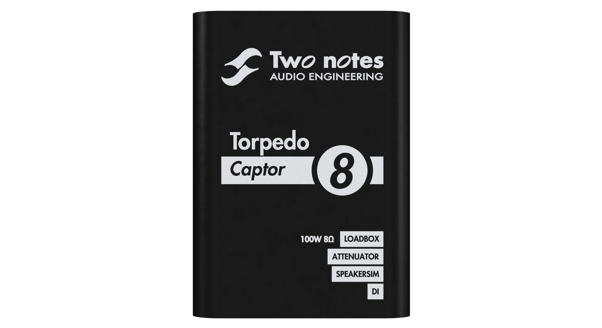 Two Notes Captor 8 Ω Loadbox/Attenuator/Speakersim/DI