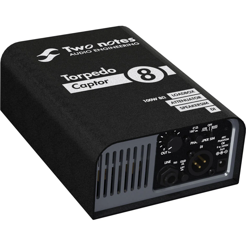 Two Notes Captor 8 Ω Loadbox/Attenuator/Speakersim/DI - Image 2