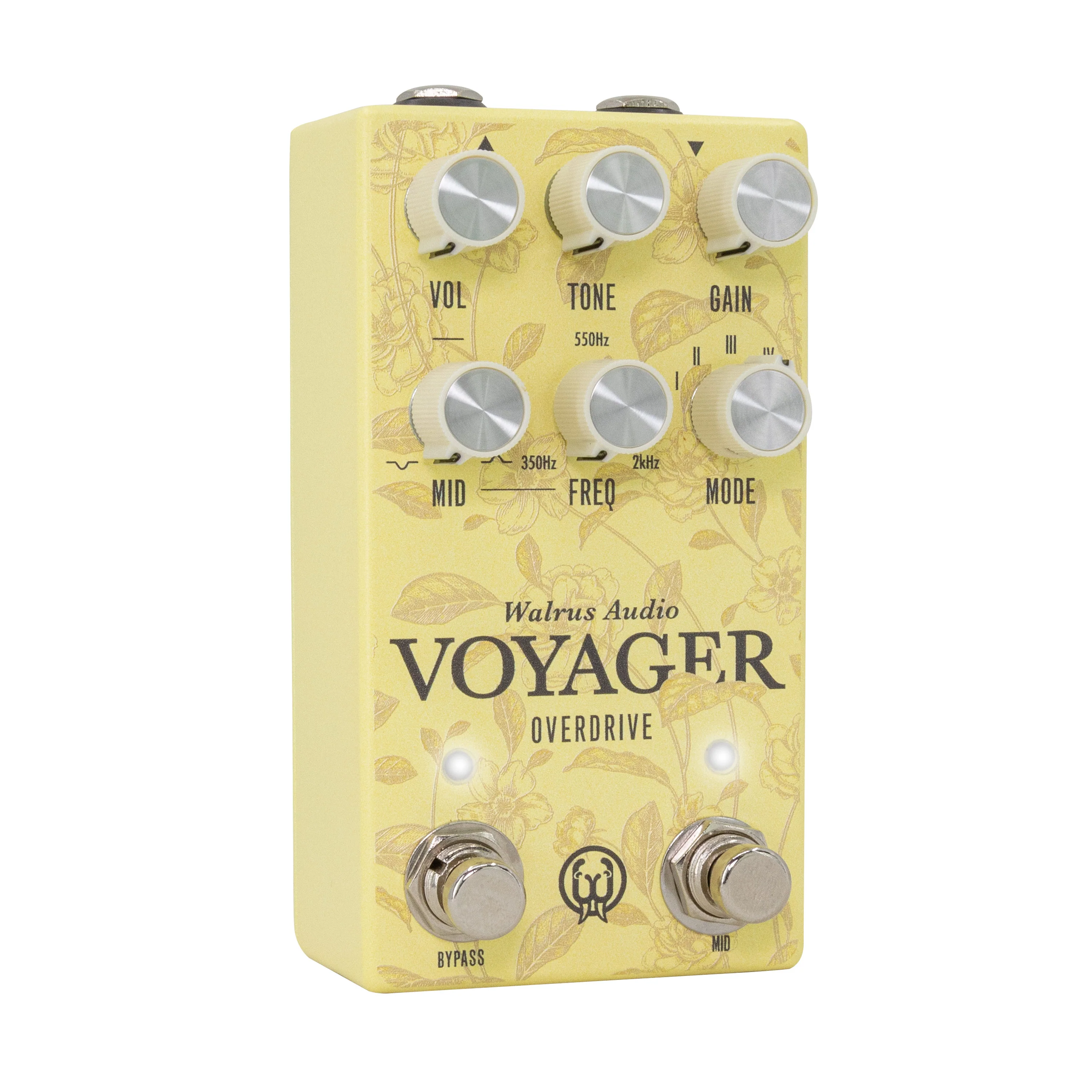 Walrus Audio Voyager Pre-Amp/Overdrive mkII, Floral Series 2024 - Image 3