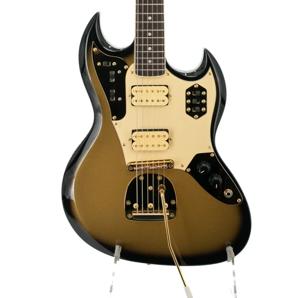 Woodrite Guitars Switchblade Goldburst w/hardcase