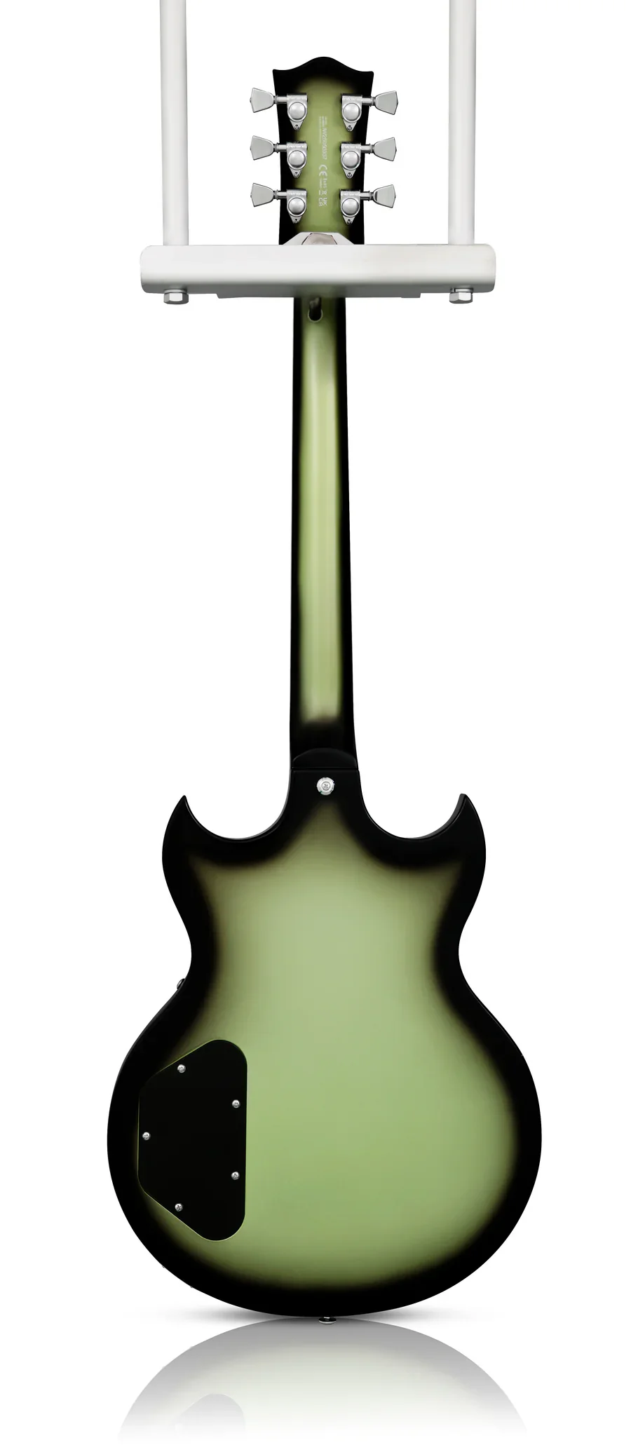 Woodrite Guitars Warlord Aged Silverburst w/hardcase - Image 3